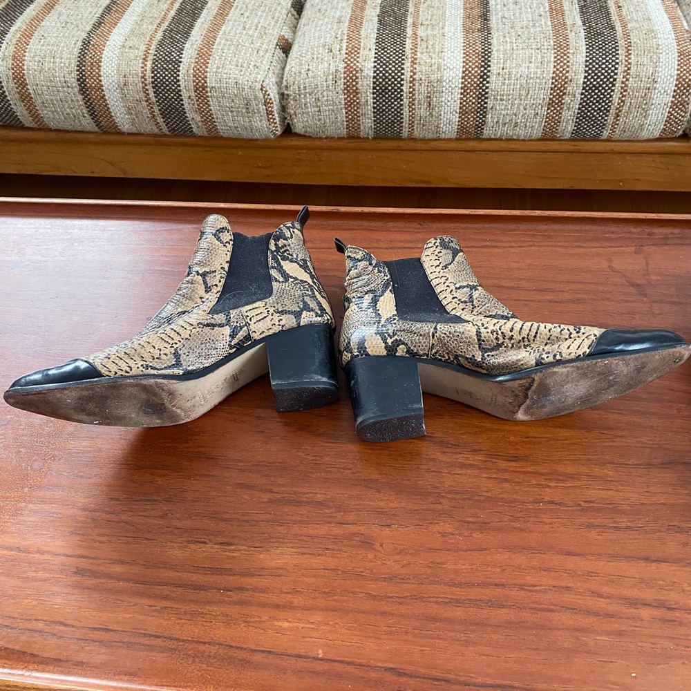 Vintage Genuine Snakeskin Boots - Picture 3 of 3